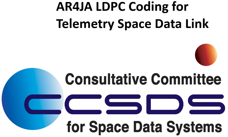 CCSDS AR4JA Telemetry LDPC Encoder Decoder/